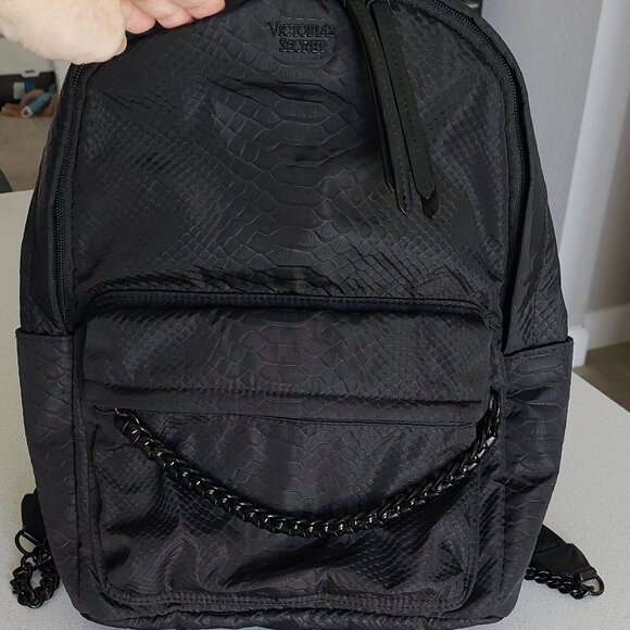 Victoria's Secret Black Nylon Backpack - Picture 11 of 16
